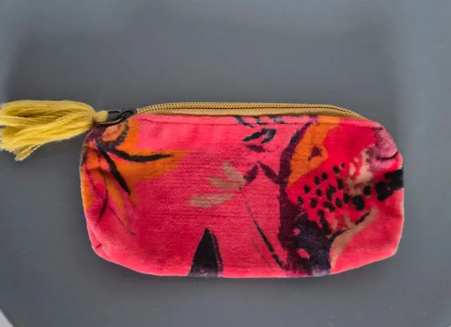 Necesser in velluto stampato Alibey