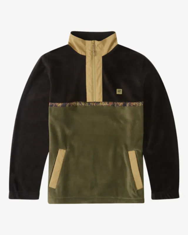 Jersey polar Billabong negro y verde