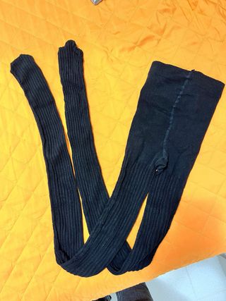Collant pesanti neri taglia M/L