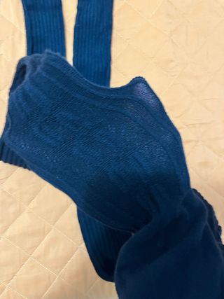 Collant pesanti neri taglia M/L