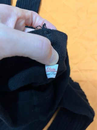 Collant pesanti neri taglia M/L
