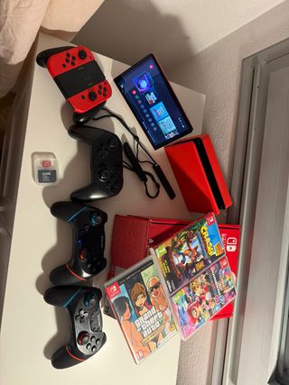 Nintendo Switch OLED Edición Roja