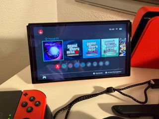 Nintendo Switch OLED Edición Roja