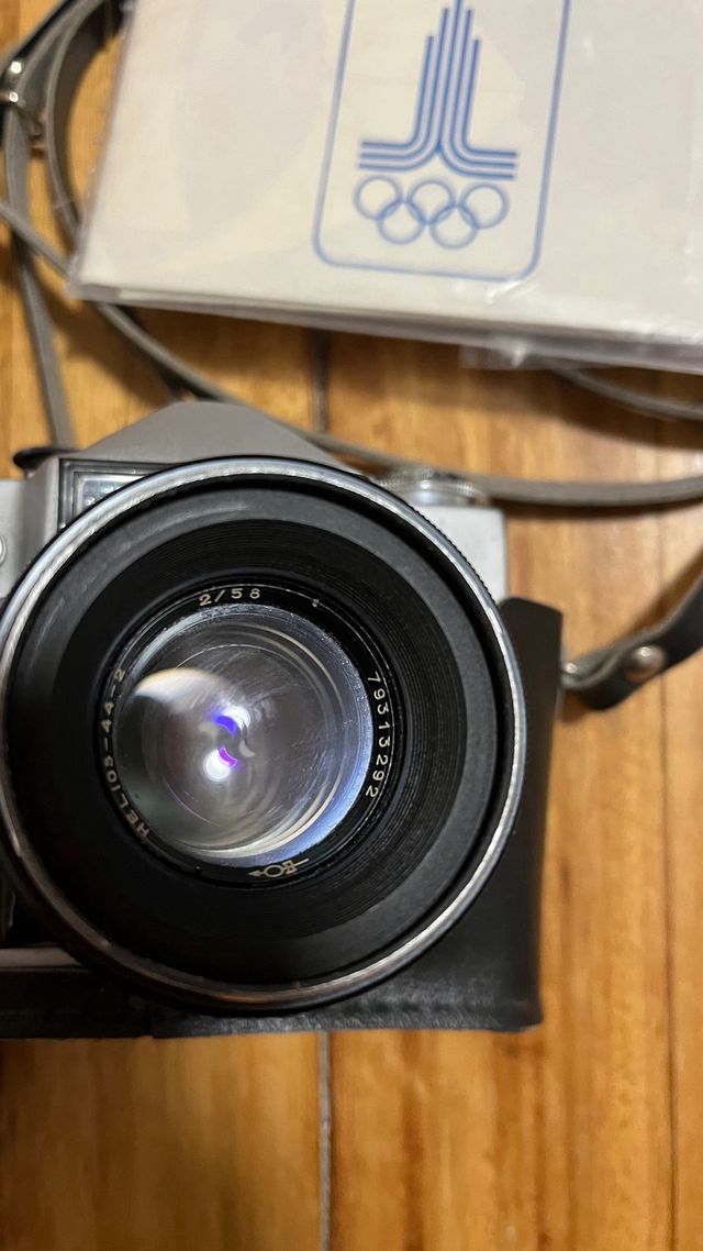 Cámara Zenit Olimpiada + Helios 44-2