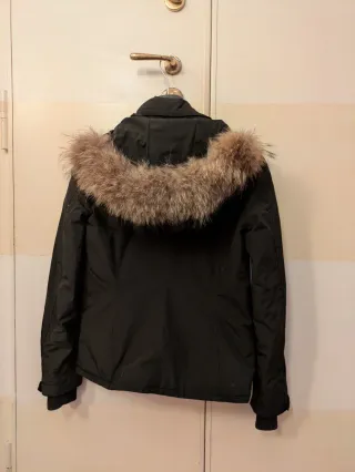 Giubbotto Woolrich donna nero