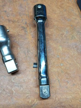 Extensiones rabos autocle para llave vaso 19 nueva