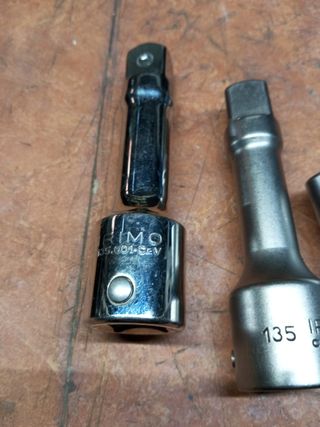 Extensiones rabos autocle para llave vaso 19 nueva