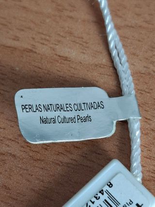 Anillo Viceroy Plata Perla Natural Nuevo