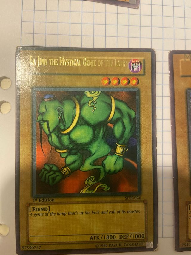 Yu-Gi-Oh! Carte La Jin y Master of Expert