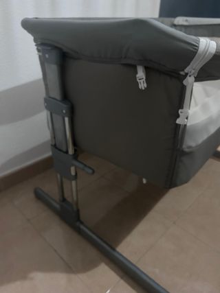 Cuna colecho Safety gris y blanco