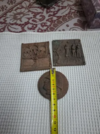 Antigüedades: 3 piezas decorativas