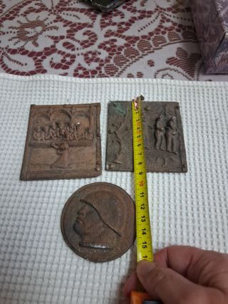 Antigüedades: 3 piezas decorativas