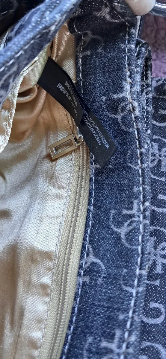Borsa Guess vintage denim con portamonete