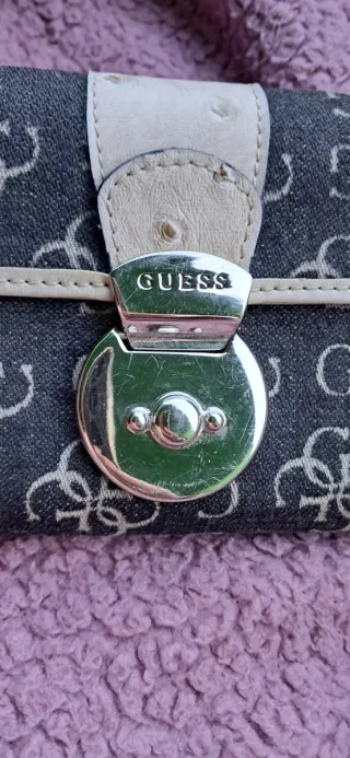 Borsa Guess vintage denim con portamonete