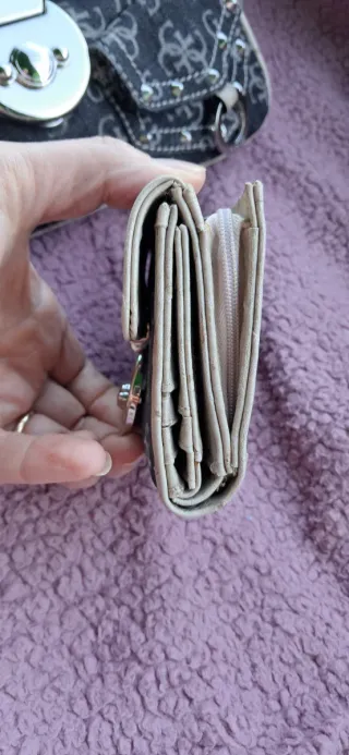 Borsa Guess vintage denim con portamonete