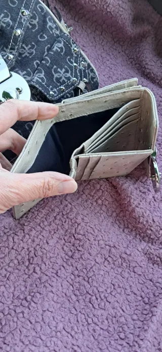 Borsa Guess vintage denim con portamonete