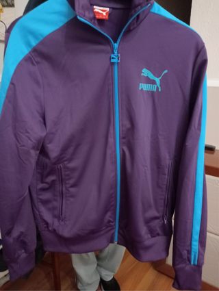 Chaqueta Puma Morada y Azul de Niño