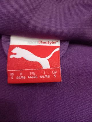 Chaqueta Puma Morada y Azul de Niño