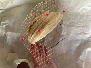 Tocado diadema IRINOE artesanal