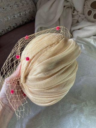 Tocado diadema IRINOE artesanal