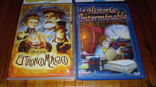 Pack 4 DVDs Infantiles