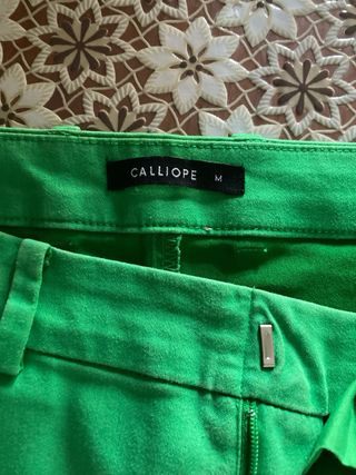 Pantaloni donna CALLIOPE verdi