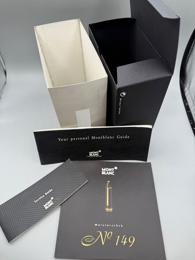Scatola Montblanc Meisterstuck N° 149 per penna stilografica