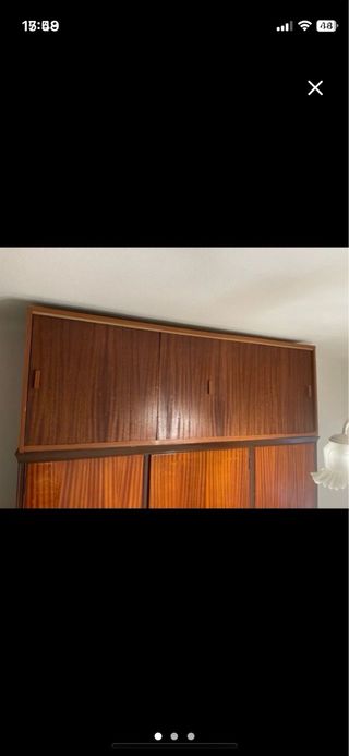 Mueble de almacenamiento de madera