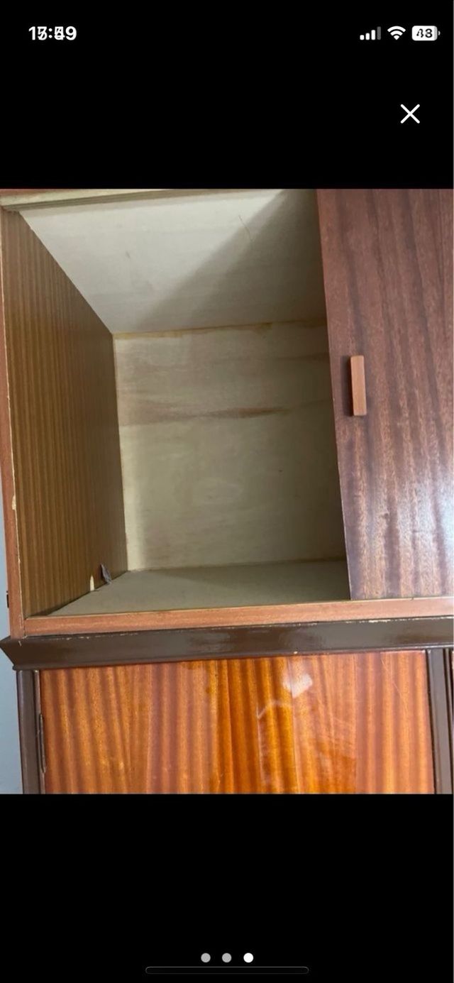 Mueble de almacenamiento de madera