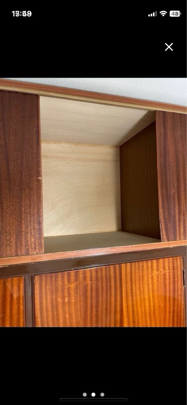 Mueble de almacenamiento de madera