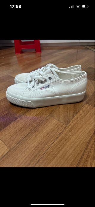 Superga bianche donna