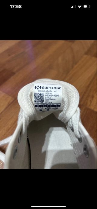 Superga bianche donna