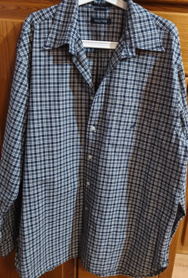 Camisa Nautica Cuadros Talla L/XL