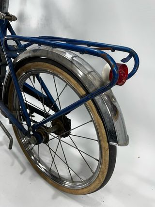 Bicicleta Antigua BH Plegable Azul