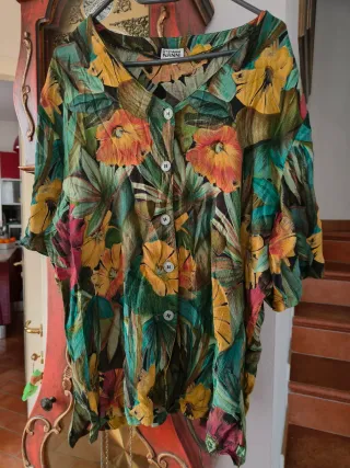 Tailleur Stefania Nanni Camicia,Gonna  Floreale