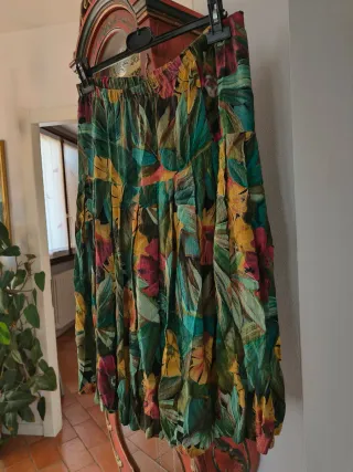 Tailleur Stefania Nanni Camicia,Gonna  Floreale