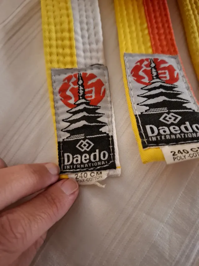 Cinturones Judo Daedo