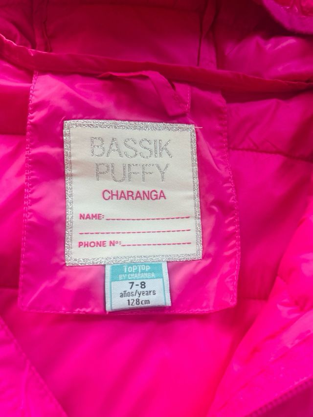 Plumas fucsia niña de  Charanga Talla 7/8