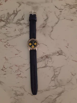 Reloj niño Lotus.  Azul y plateado