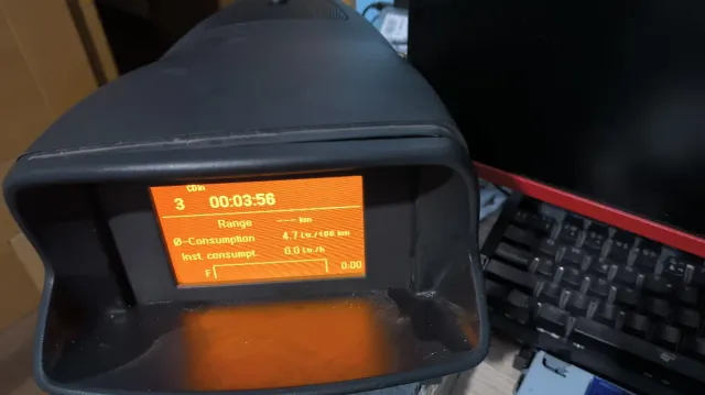 Pantalla GID Corsa D con Marco