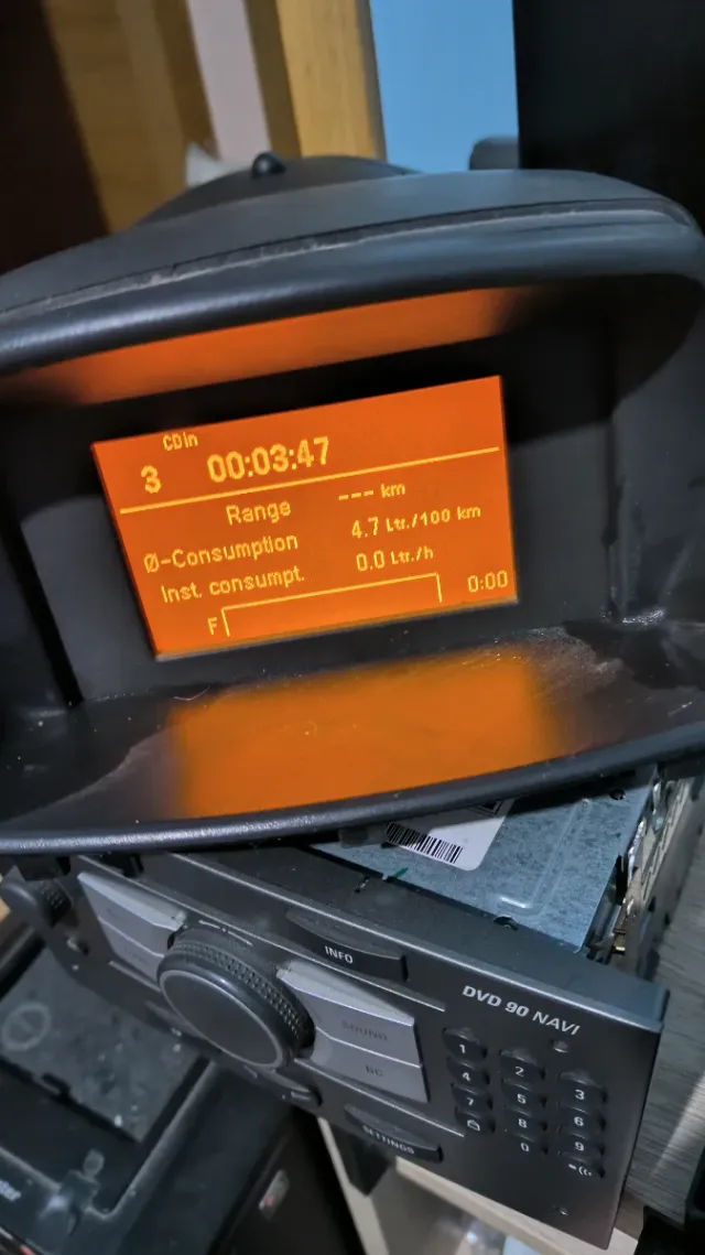 Pantalla GID Corsa D con Marco