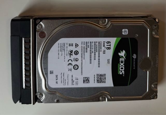 Disco Duro Seagate 6TB Exos 7E8 SATA AF
