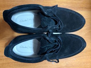 Zapatos Clarks Ante Negro Talla 44