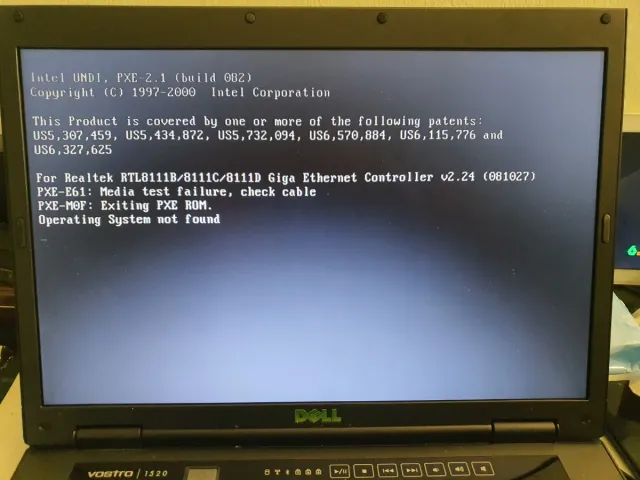 Portátil Dell Vostro 1520 Negro