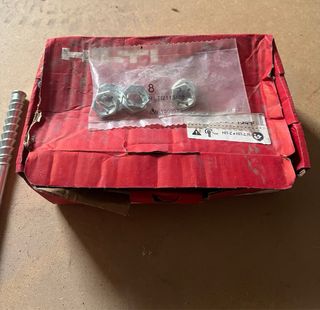 Tornillos Hilti HIT-Z-D TP M16x205 (6 uds) NUEVOS