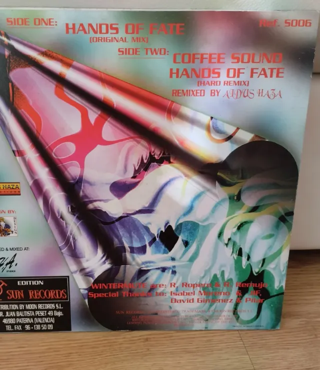 Vinilo Wintermute - Hands Of Fate