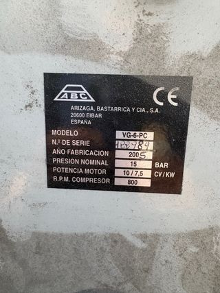 Compresor ABC 7,5 CV Silencioso