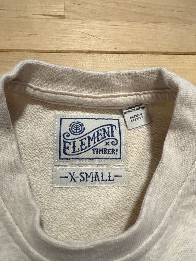 Sudadera Element x Timber Hombre Talla XS