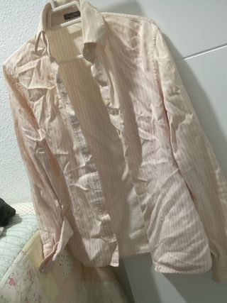 Camisa Christian Dior Rosa Talla S