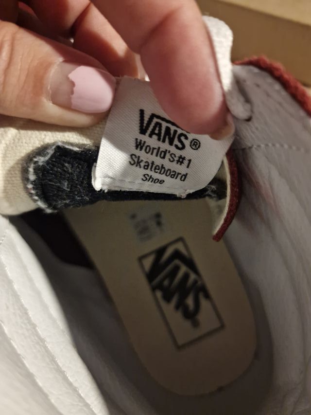 Zapatillas Vans burdeos